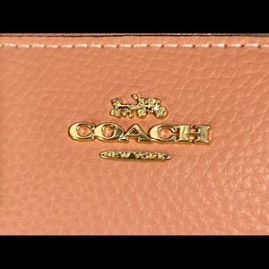 Coach Double Zip Large Wristlet